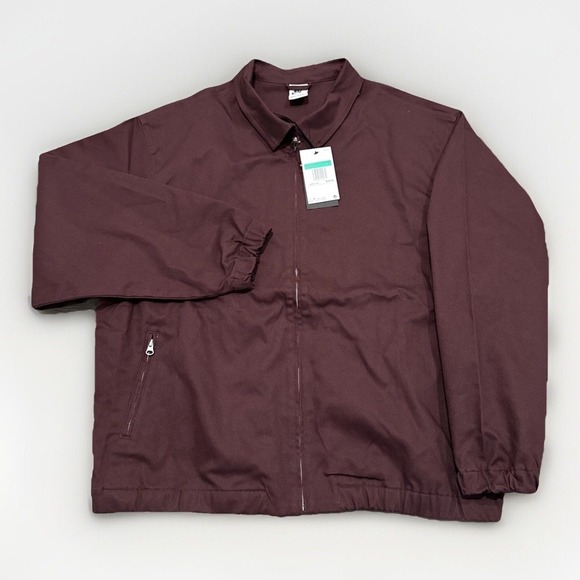 Nike SB Jacket Adult XL Woven Twill Premium Full-Zip Burgundy FQ0406-652 - Picture 1 of 8